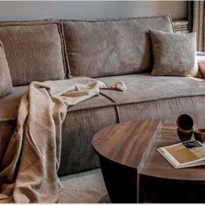 Eva 3 pers. Sovesofa Poso stof 04 Brun