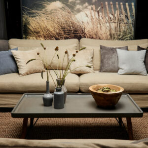 Burhéns - Baltimore XL, 3,5pers sofa, stof cape desert