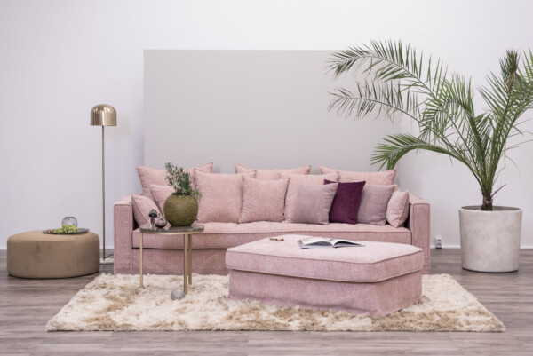 Burhéns - Season 3,5 pers sofa, Liam Dusty pink gr.5