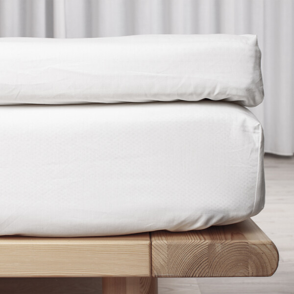 KUVERTLAGEN PERCALE 160x200 cm / Sand