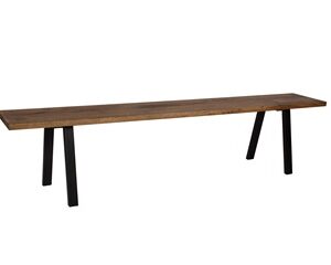 Derby bænk, Smoked olie, 3x37x200 cm