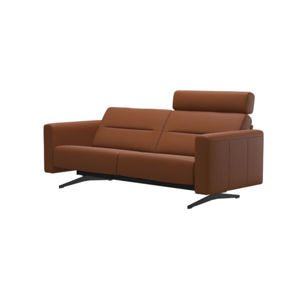 Stressless Stella 2,5 pers. Paloma New Cognac, med nakkestøtte