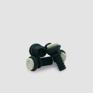 Vinkelsko med filt ø12mm