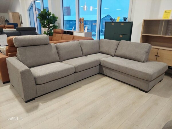 Think Open End Højre L-Sofa Stone