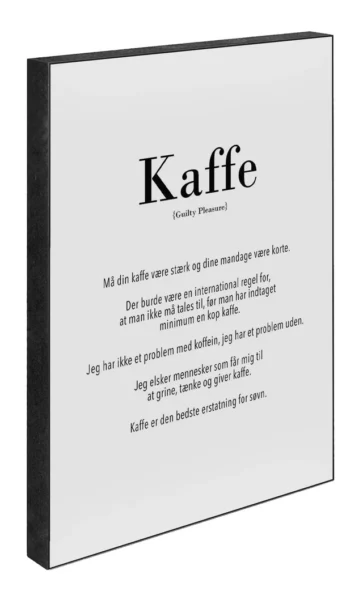 Art Blocks - Kaffe - 21 x 15 cm