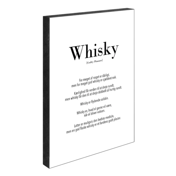 Whiskey - 15 x 21 cm - Dasch Design