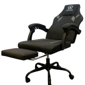Gamer stol - PU - Sort & Grå