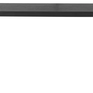 Havebord 150x90cm - Sort - Alu - Nonwood