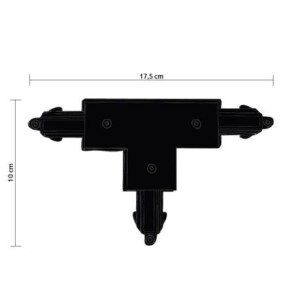 T-Connector Halo Track - Sort