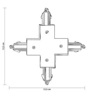 X-Connector Halo Track - Hvid