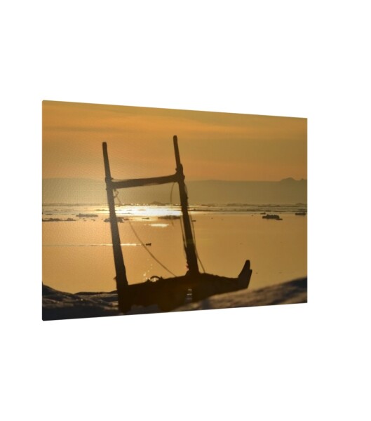 Lærredstryk - Ilulissat Qamutit