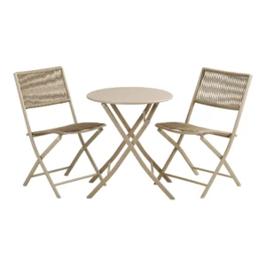 Arcas Cafésæt / 2 stole + 1 bord Ø60 cm.