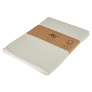 Kuvertlagen Percale GOTS Sand 210x210 cm.