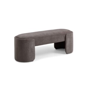 Tracy Bænk, Beverly stof, Taupe
