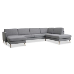 Ask Light/Granite Set 55 U-Sofa OE Right.