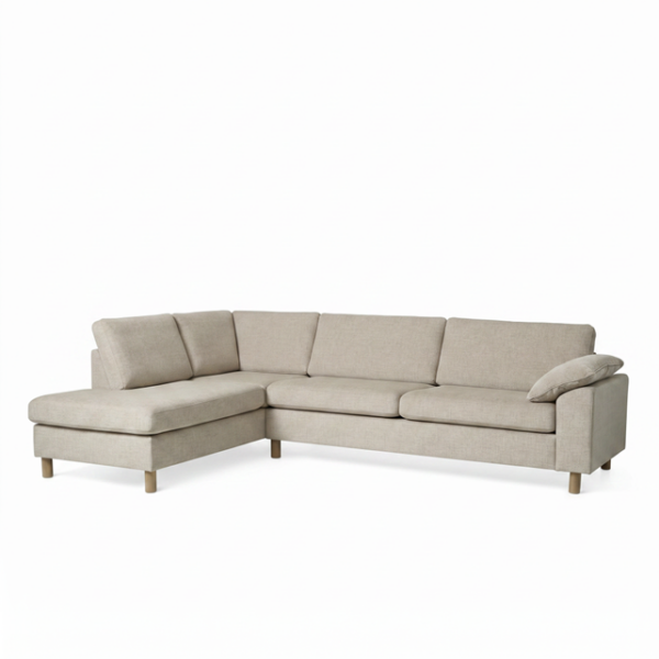 Ava set 2 OE left, Kansas Beige/ Egetræ Ben