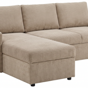 Sacramento sovesofa m/Vendbar chaiselong. Wind Beige 70