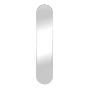 Hennetved Spejl, aluminium, sølv 35x170 cm