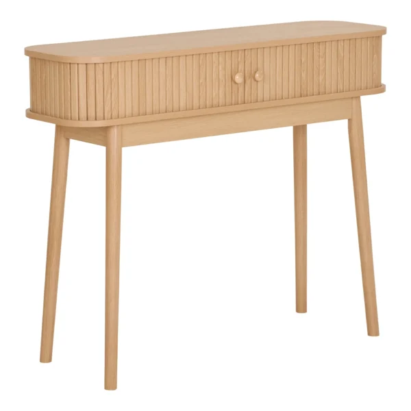 Nikko Konsolbord, 2 låger, natur  100x30x80 cm