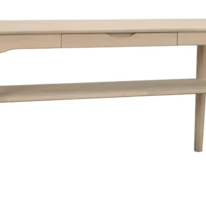 Markham Konsolbord 140x40 cm. Lys Eg(Whitewash)