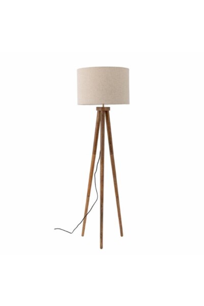 Etienne Gulvlampe, farver Brun, Mango, Ø46xH155cm,
