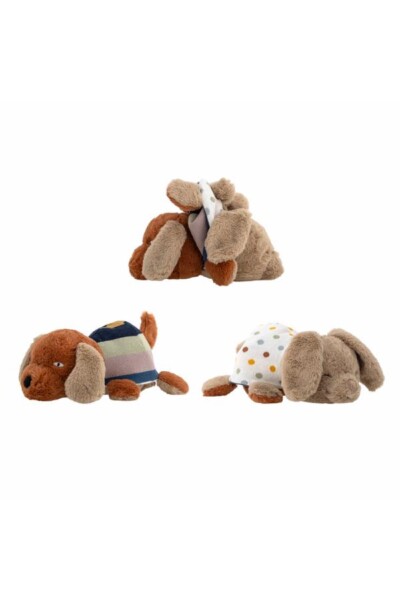 Charlie Bamse, Multifarvet, Polyester, Hund/kanin, L28xH13xW18 cm